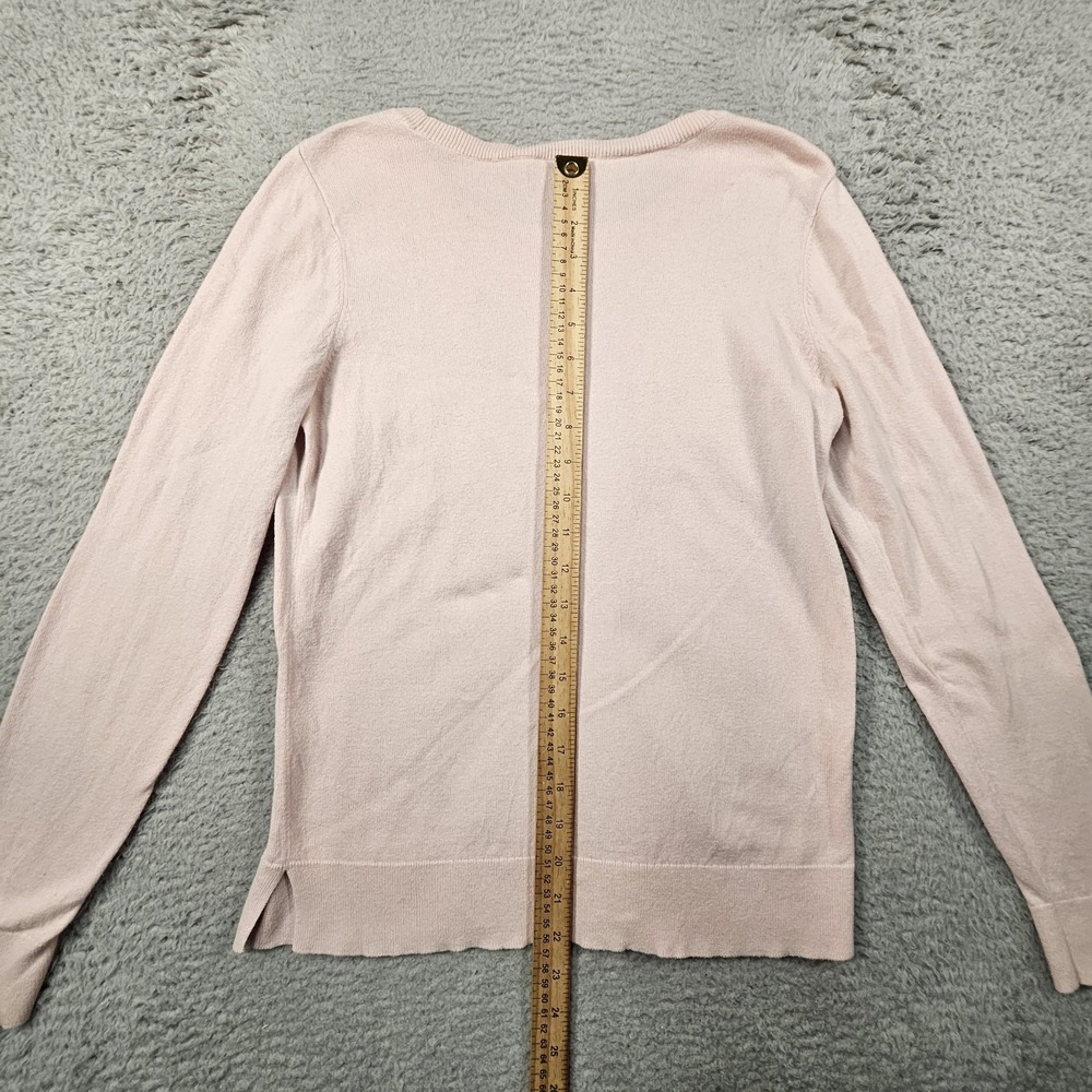 Loft Outlet Sweater Women‎ S Pink Llama Graphic Applique Soft Girl Whimsical - Picture 7 of 11